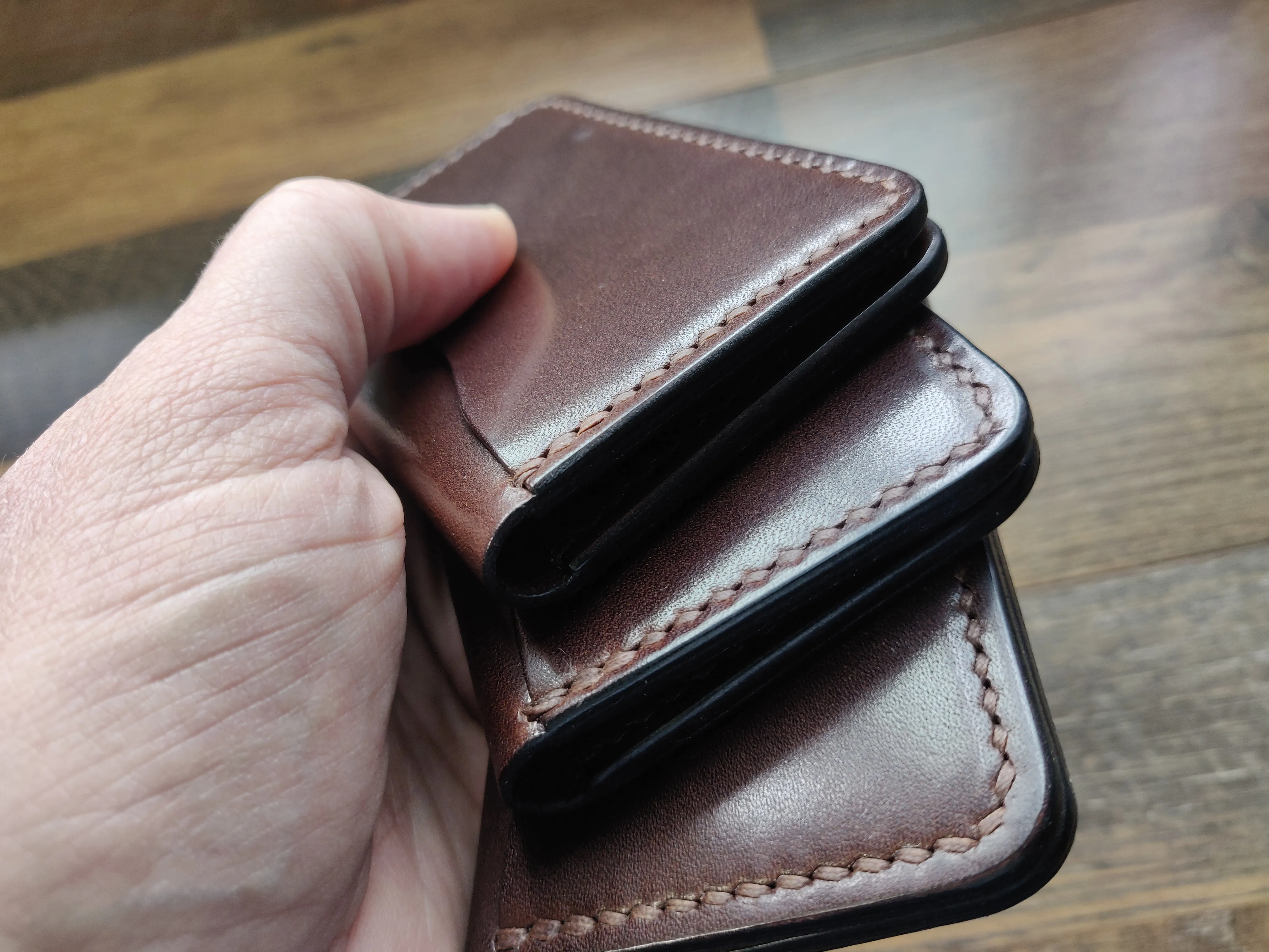 4 Slot Wallet - Brown (Chocolate)