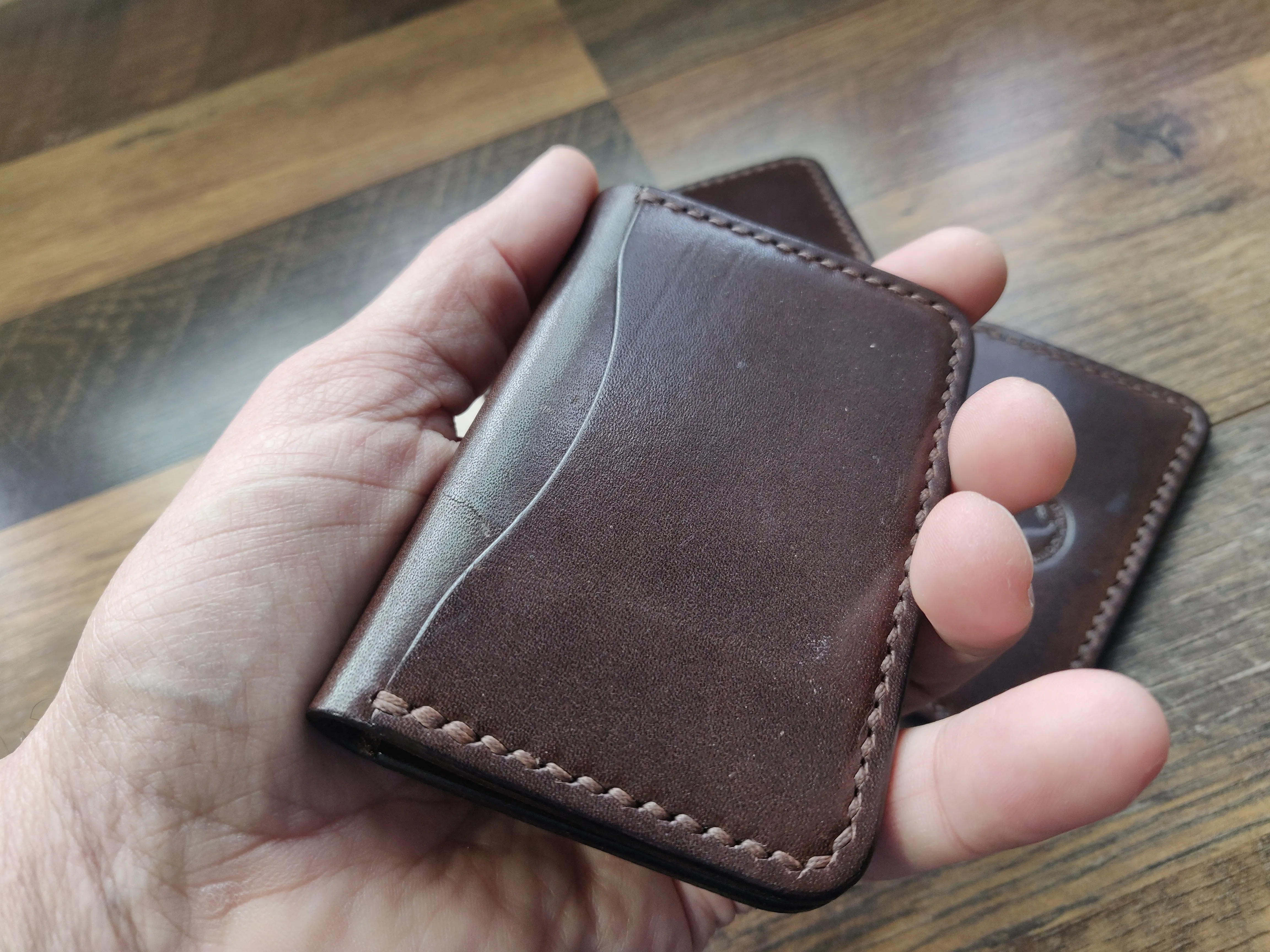 4 Slot Wallet - Brown (Chocolate)