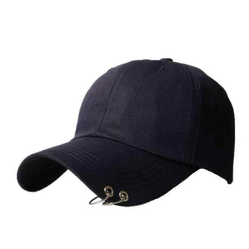 8 Styles, Unisex Embroidery Cap with Silver hoops