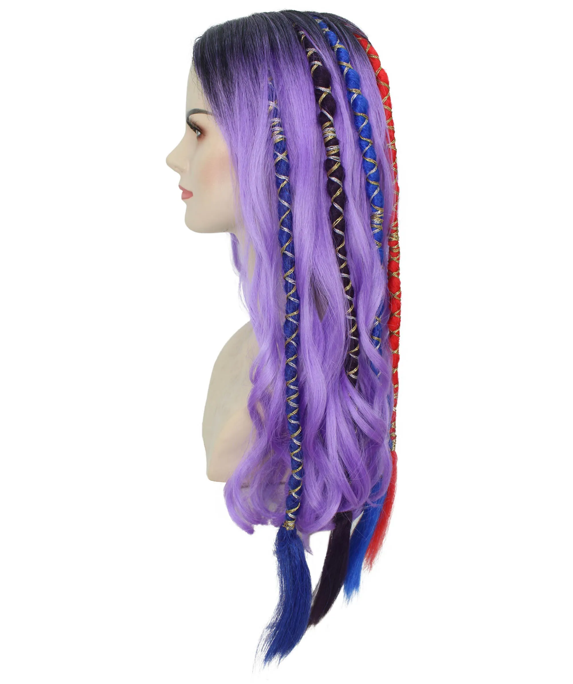 Adult Women's Cosplay Dreadlock Wig I Synthetic Fiber I Capless Cap I Perfect for Halloween