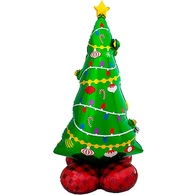 AirLoonz Christmas Tree Balloon Uninflated 59" | 1ct