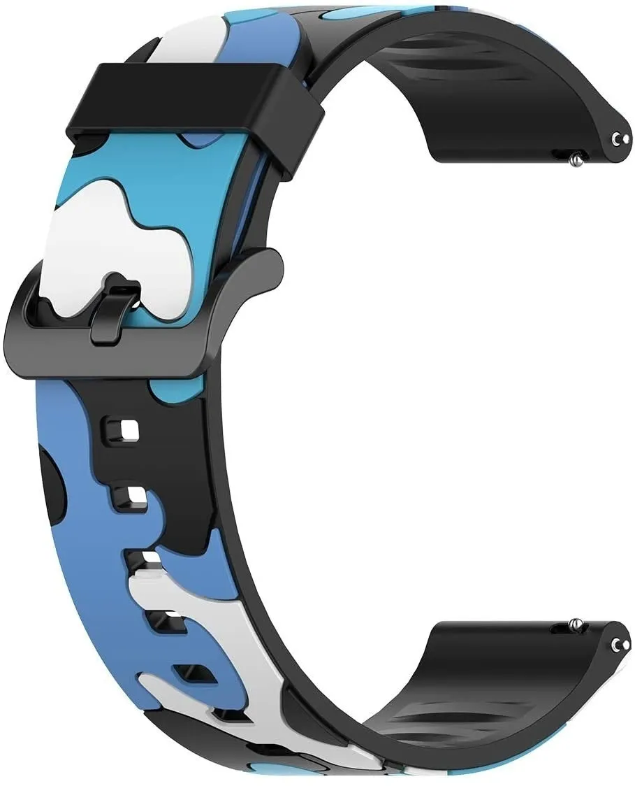 Amazfit GTS 2 Camo Strap (Blue)