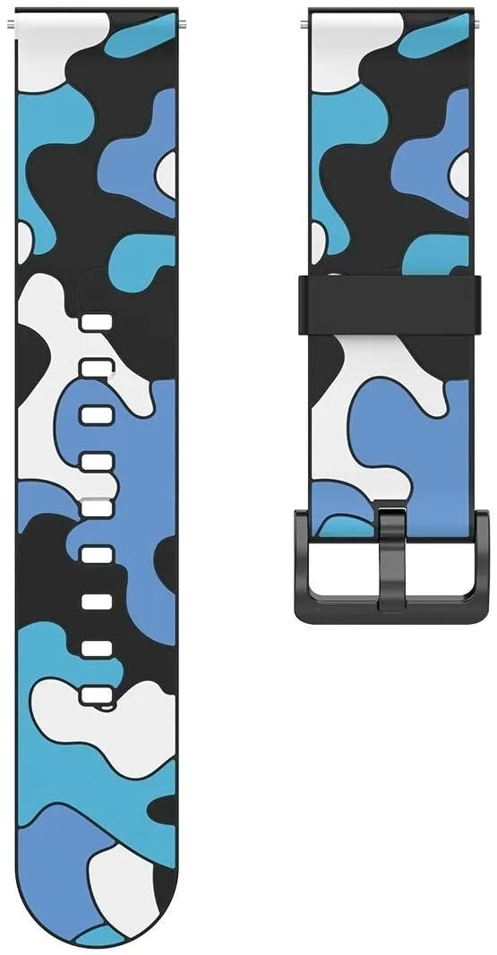 Amazfit GTS 2 Camo Strap (Blue)