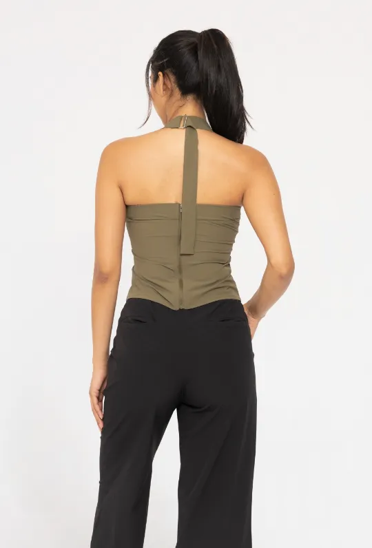 Avah Adjustable Halter Top