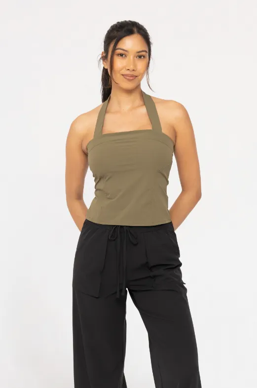 Avah Adjustable Halter Top