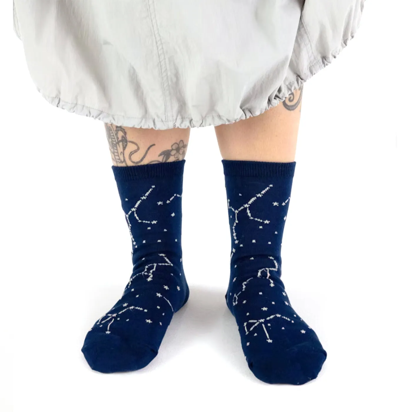 Baggu Crew Socks / Constellation Mignight