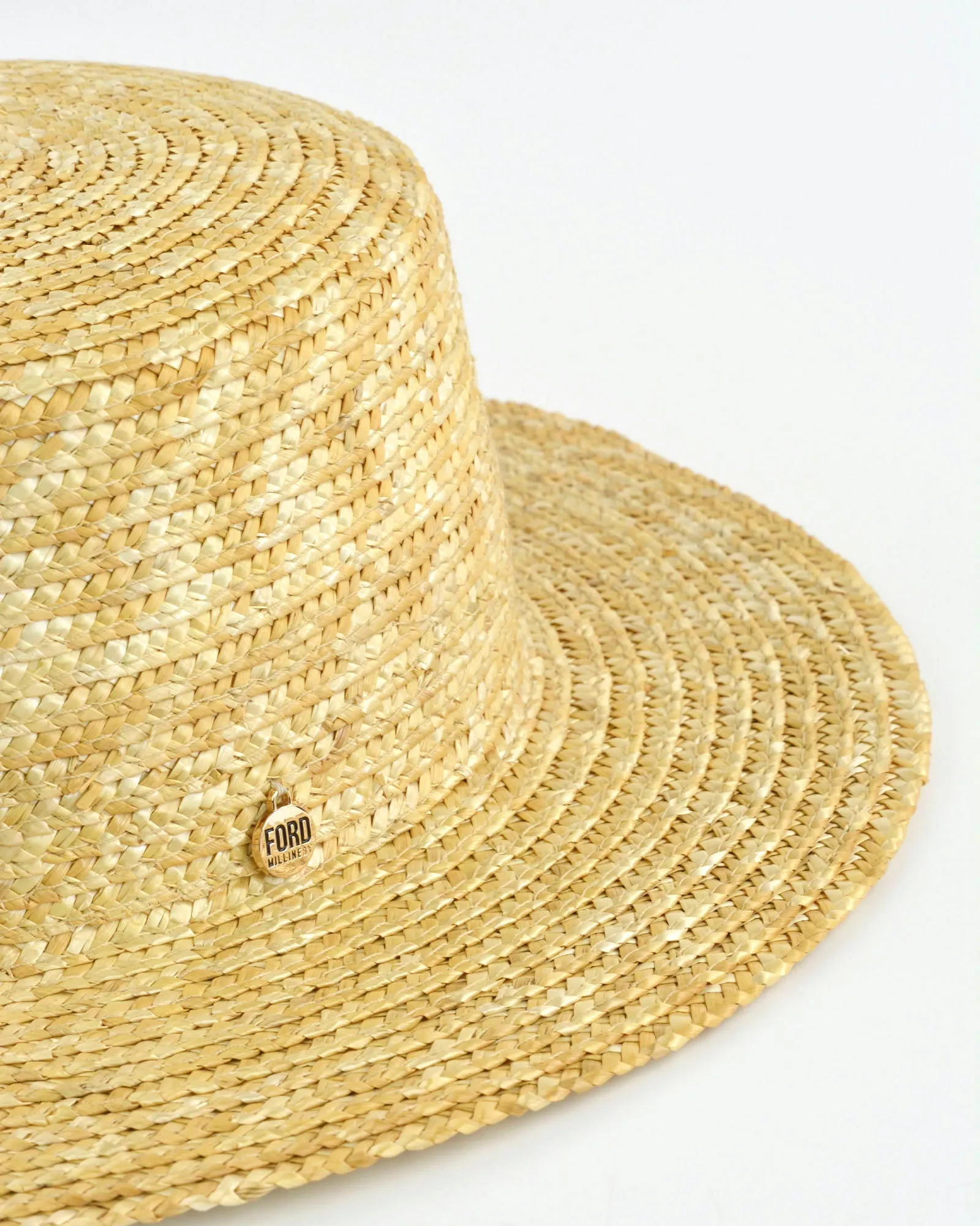 BETSY Boater Hat (natural)