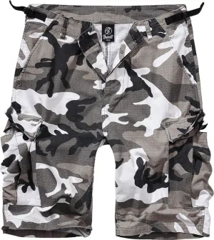 Brandit BDU Ripstop Shorts with Adjustable Waist, Camouflage