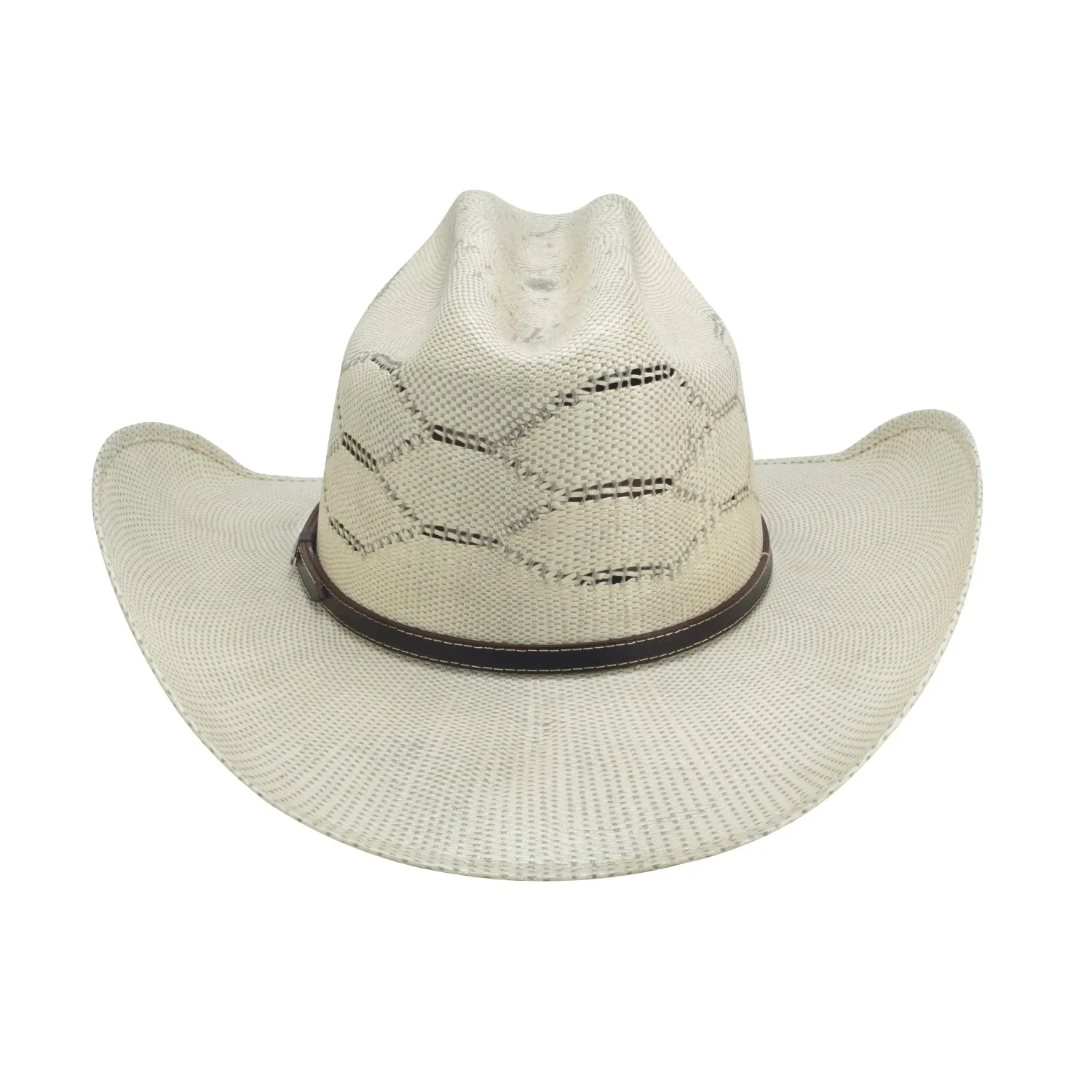 Bullhide Hats Rodeo Round Up Collection King Cobra 20X Western Bangora Straw Hat