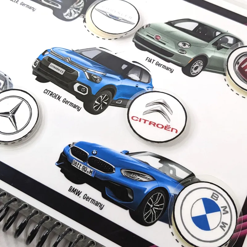 Car Logo Busy Book