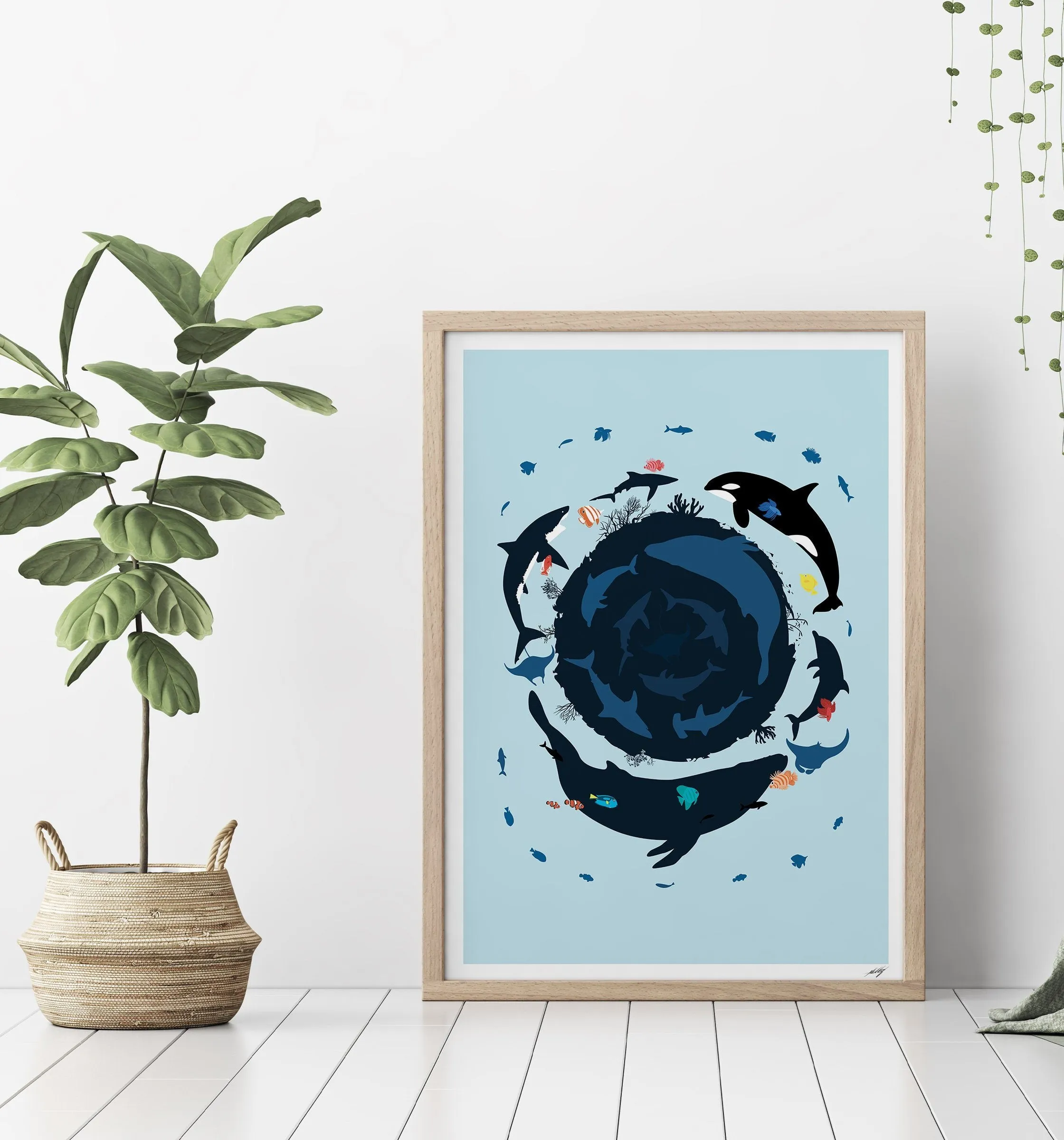 Deep Loop Fine Art Print