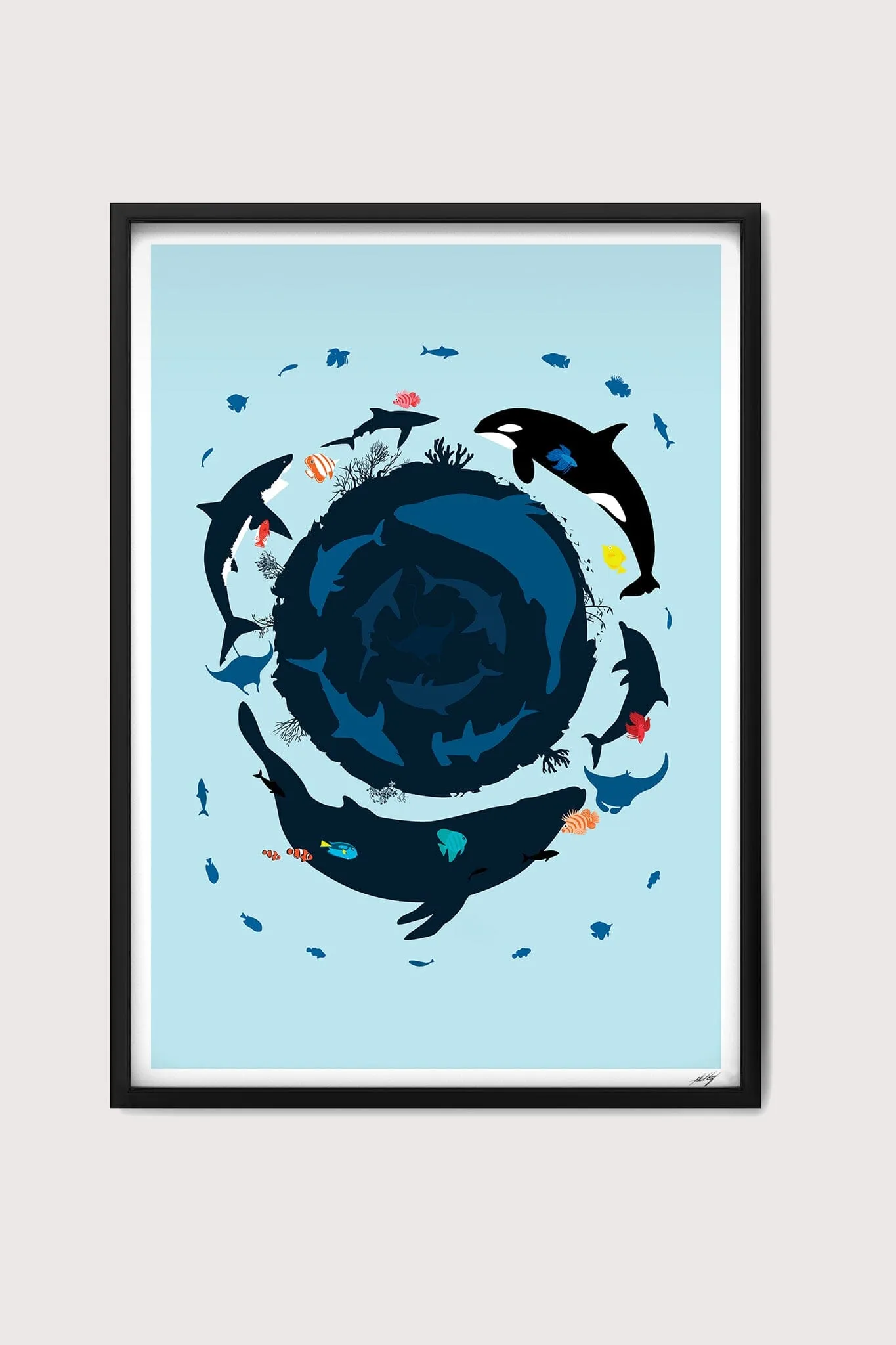 Deep Loop Fine Art Print