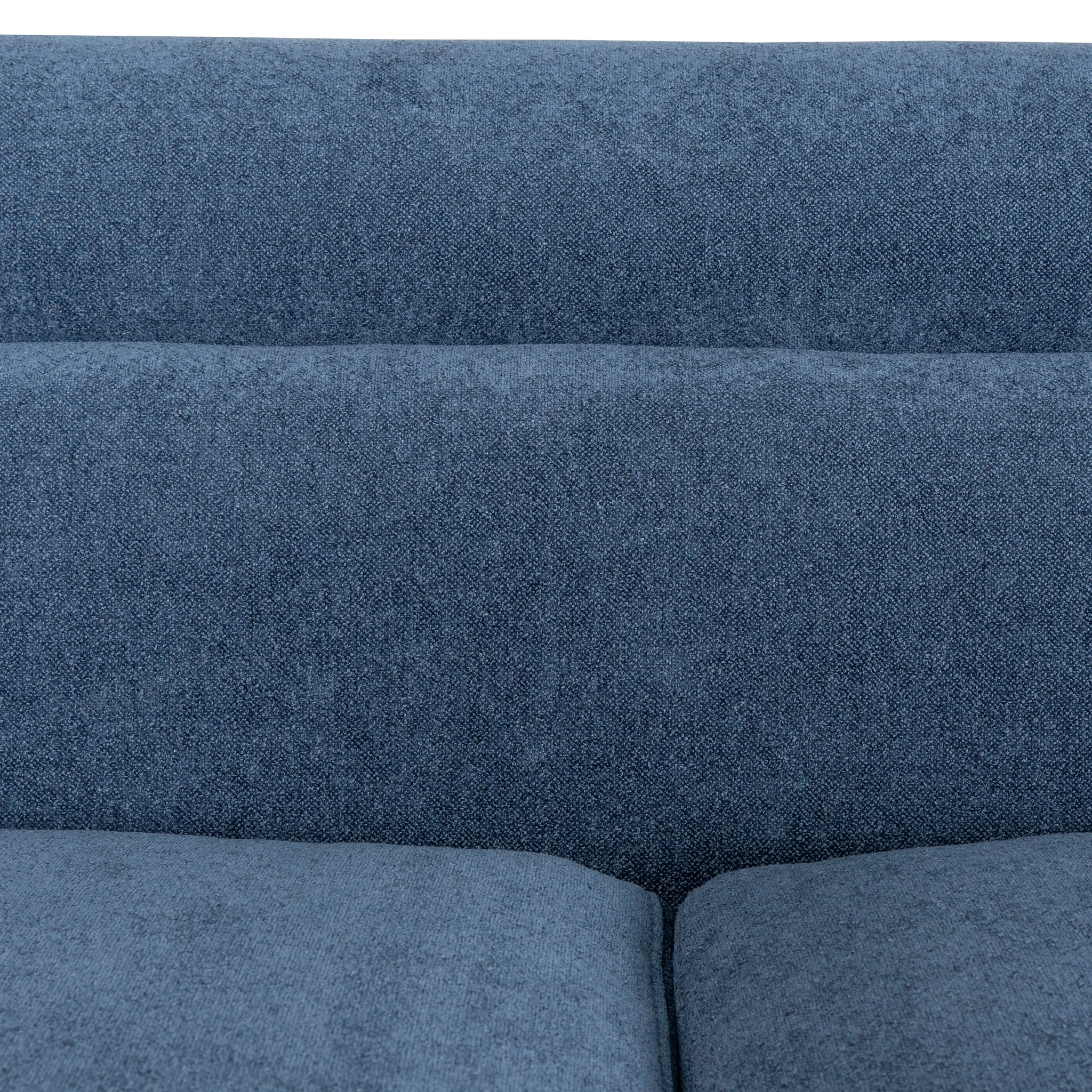 Dilipa 2 Seater Fabric Sofa - Navy Blue