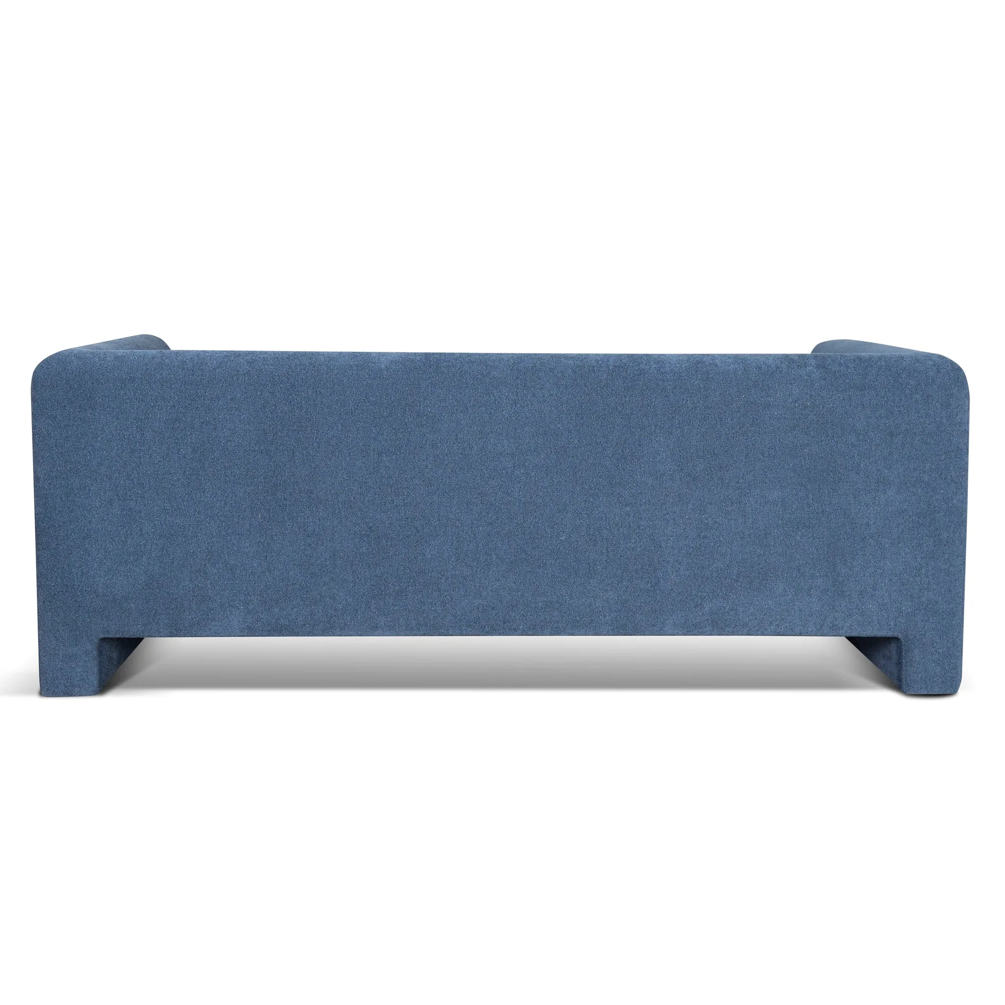 Dilipa 2 Seater Fabric Sofa - Navy Blue