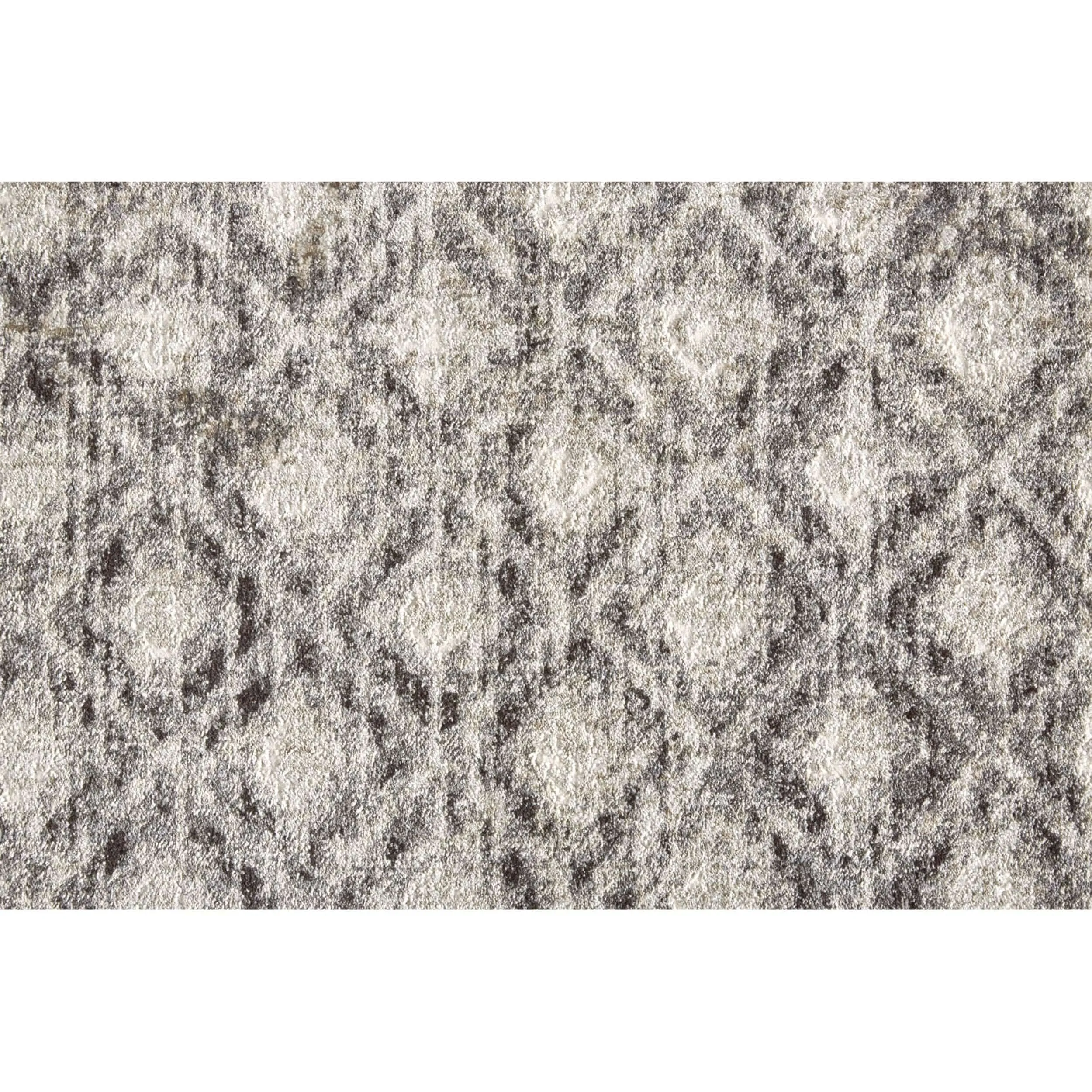 Feizy Rug Kano 3875F, Gray/Charcoal