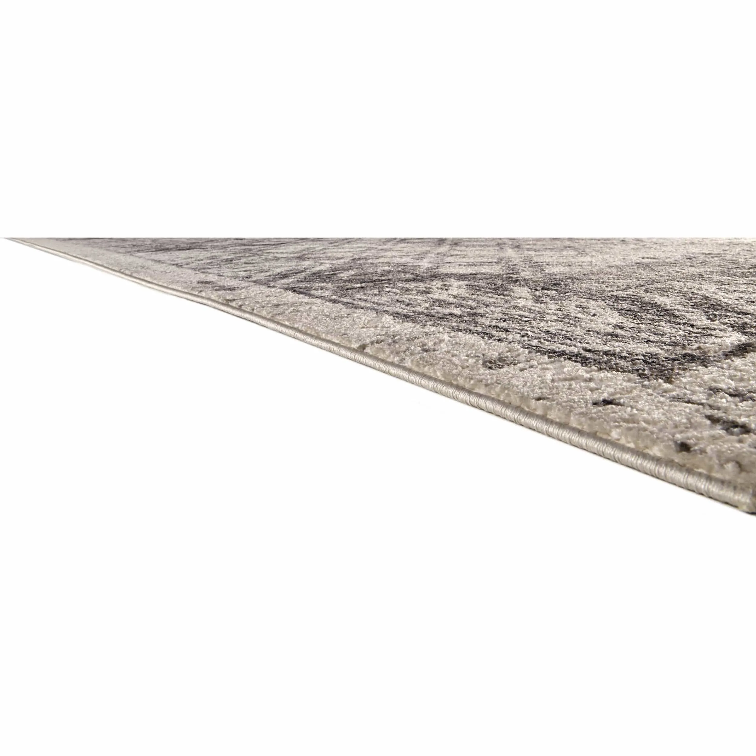 Feizy Rug Kano 3875F, Gray/Charcoal