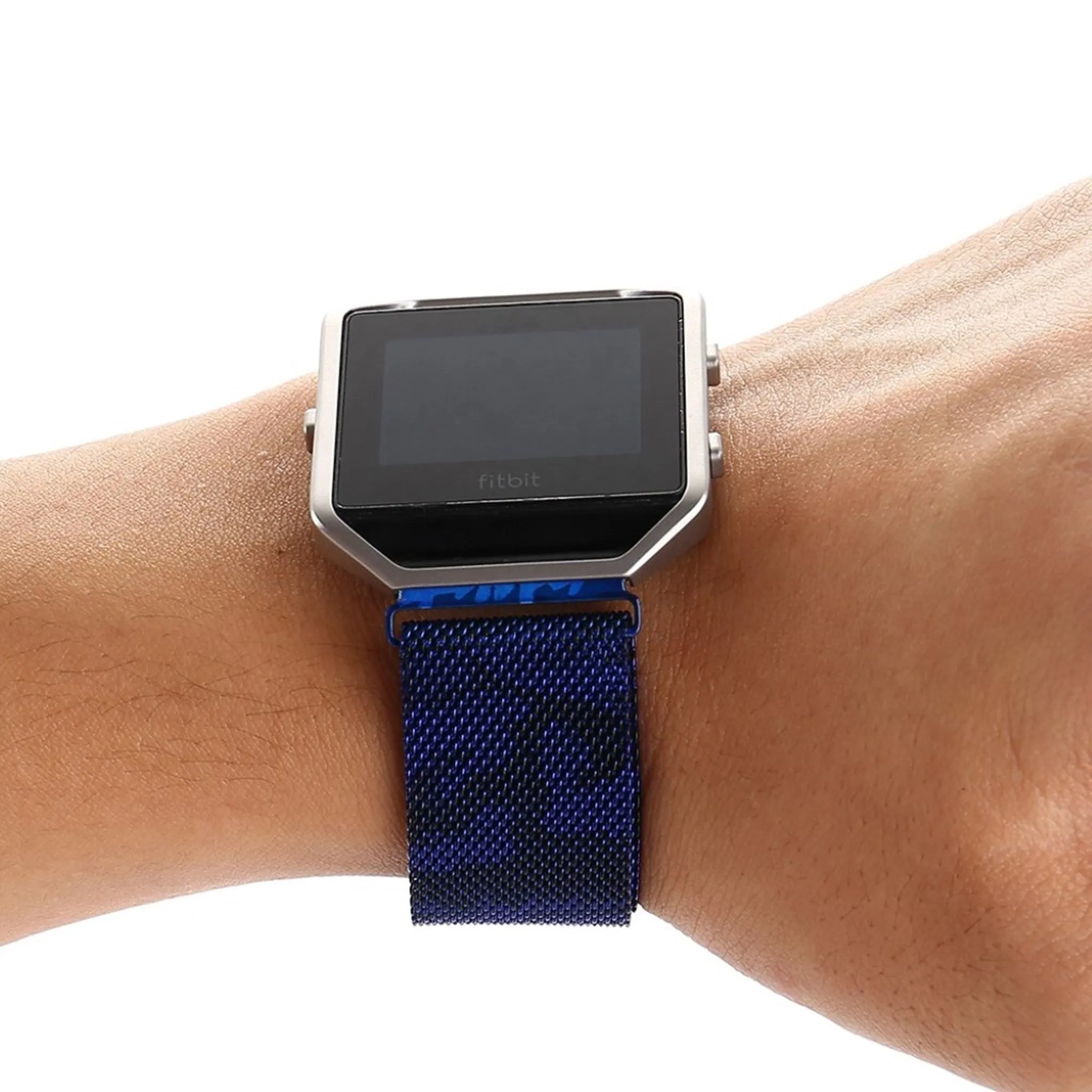 Fitbit Blaze camouflage pattern watch strap- Blue