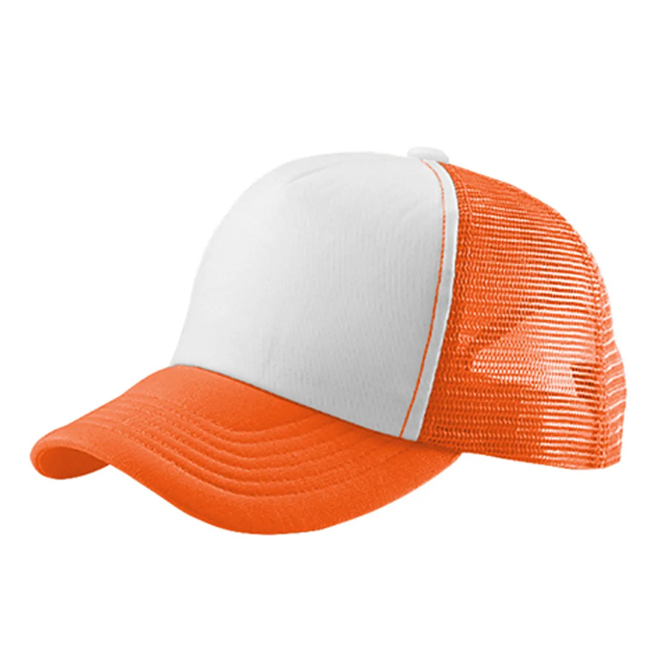 Foam Curved Visor Trucker Mesh Adjustable Snapback Hat