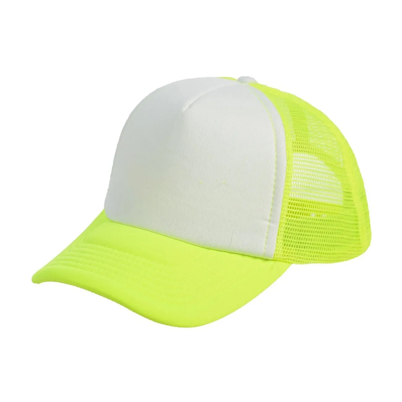 Foam Curved Visor Trucker Mesh Adjustable Snapback Hat