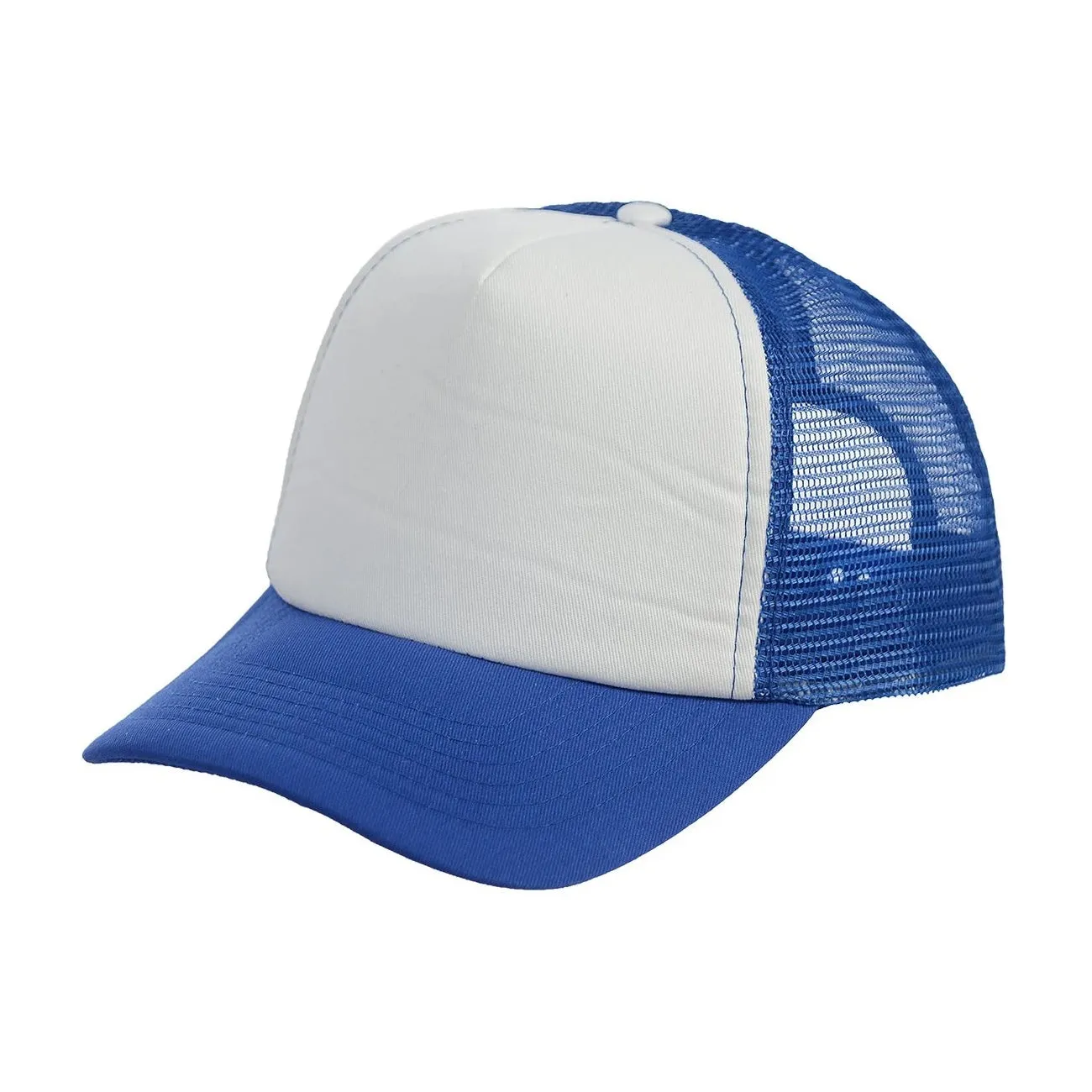 Foam Curved Visor Trucker Mesh Adjustable Snapback Hat