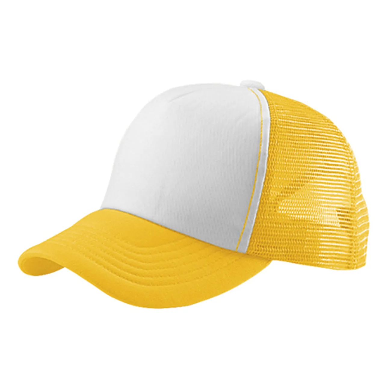 Foam Curved Visor Trucker Mesh Adjustable Snapback Hat