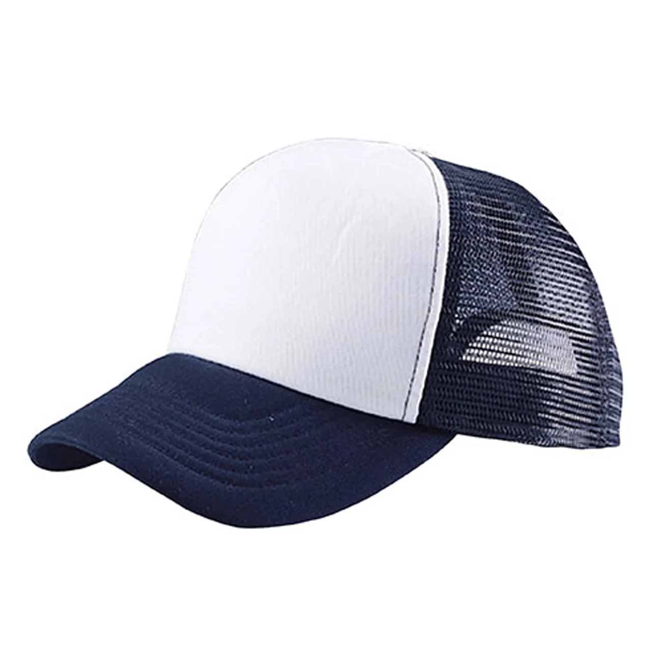 Foam Curved Visor Trucker Mesh Adjustable Snapback Hat