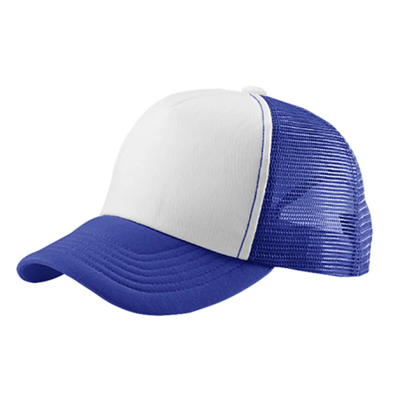 Foam Curved Visor Trucker Mesh Adjustable Snapback Hat