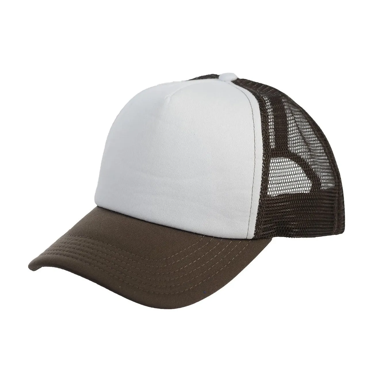 Foam Curved Visor Trucker Mesh Adjustable Snapback Hat