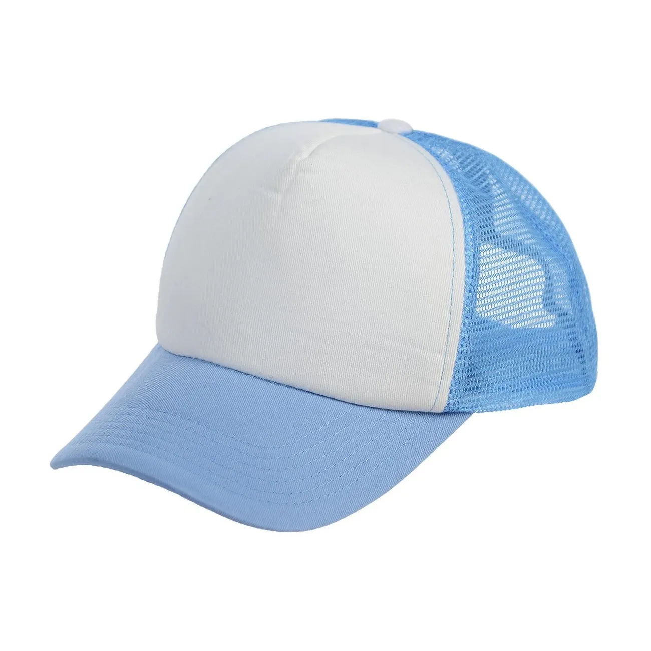 Foam Curved Visor Trucker Mesh Adjustable Snapback Hat