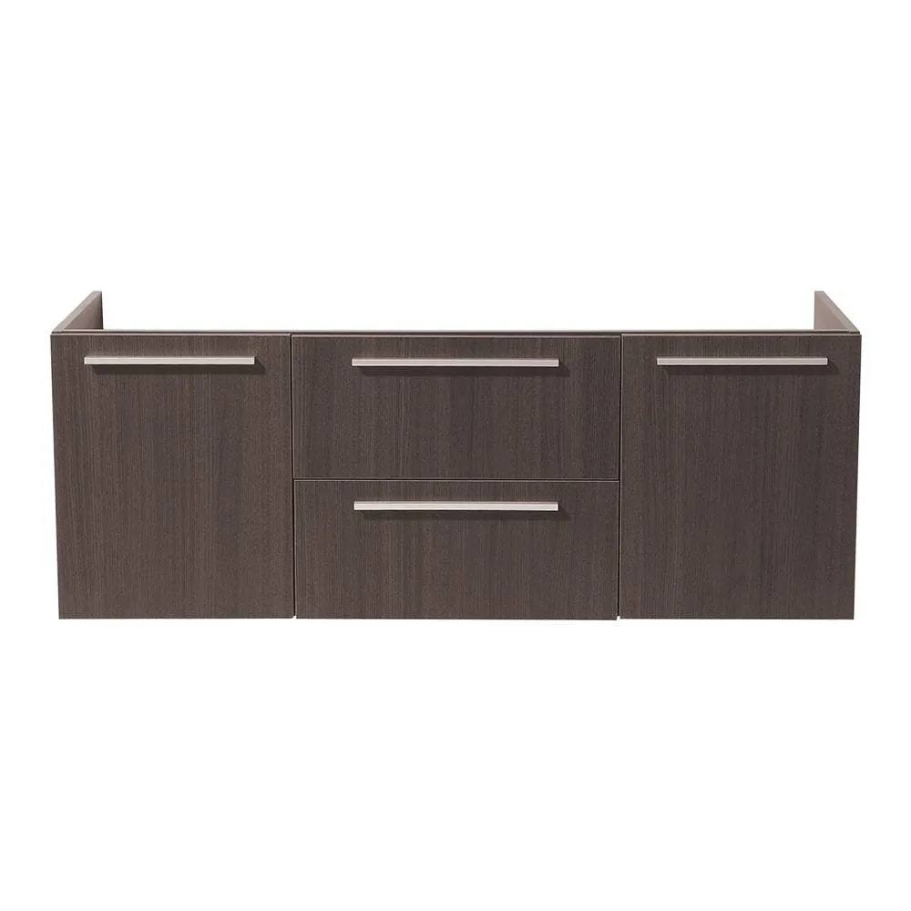 Fresca FCB8013GO Opulento 54" Gray Oak Modern Double Sink Bathroom Cabinet