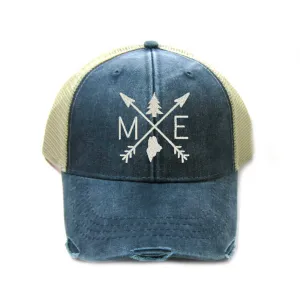 Gracie Designs - Arrows - Maine Trucker Hat