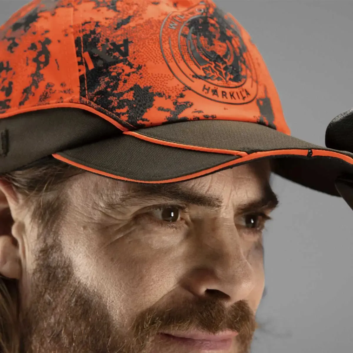 HARKILA Wildboar Pro Light Cap - Mens - Orange Blaze