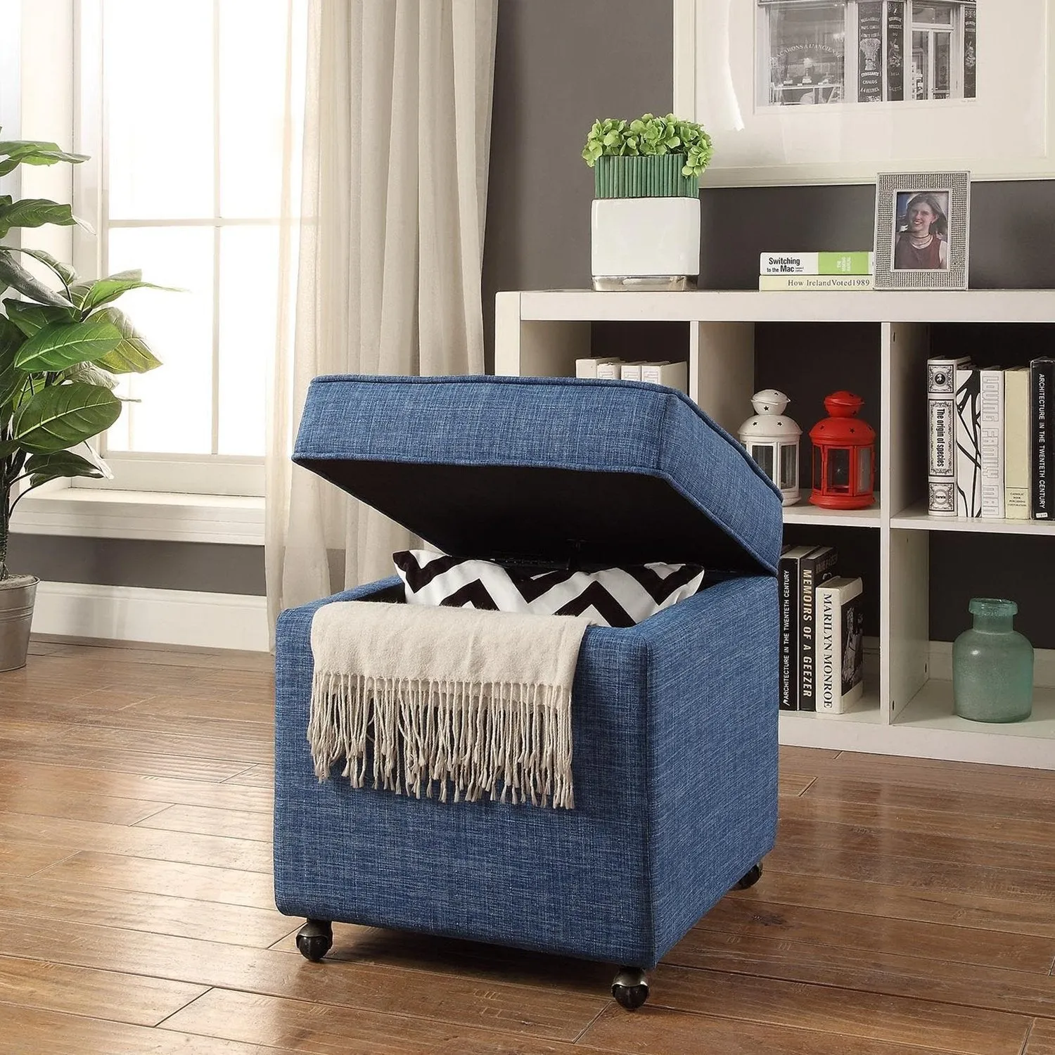 Harrison Storage Cube Ottoman