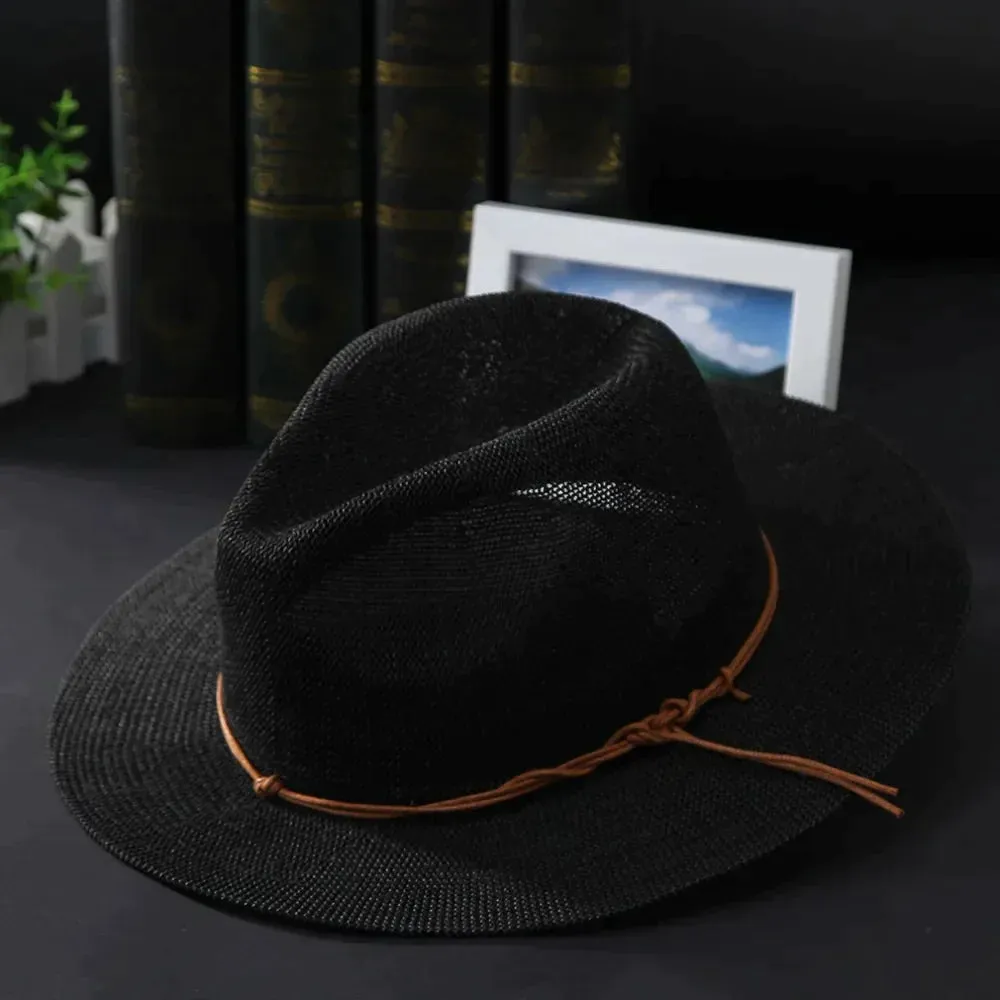 Hollow Out Panama Straw Hat