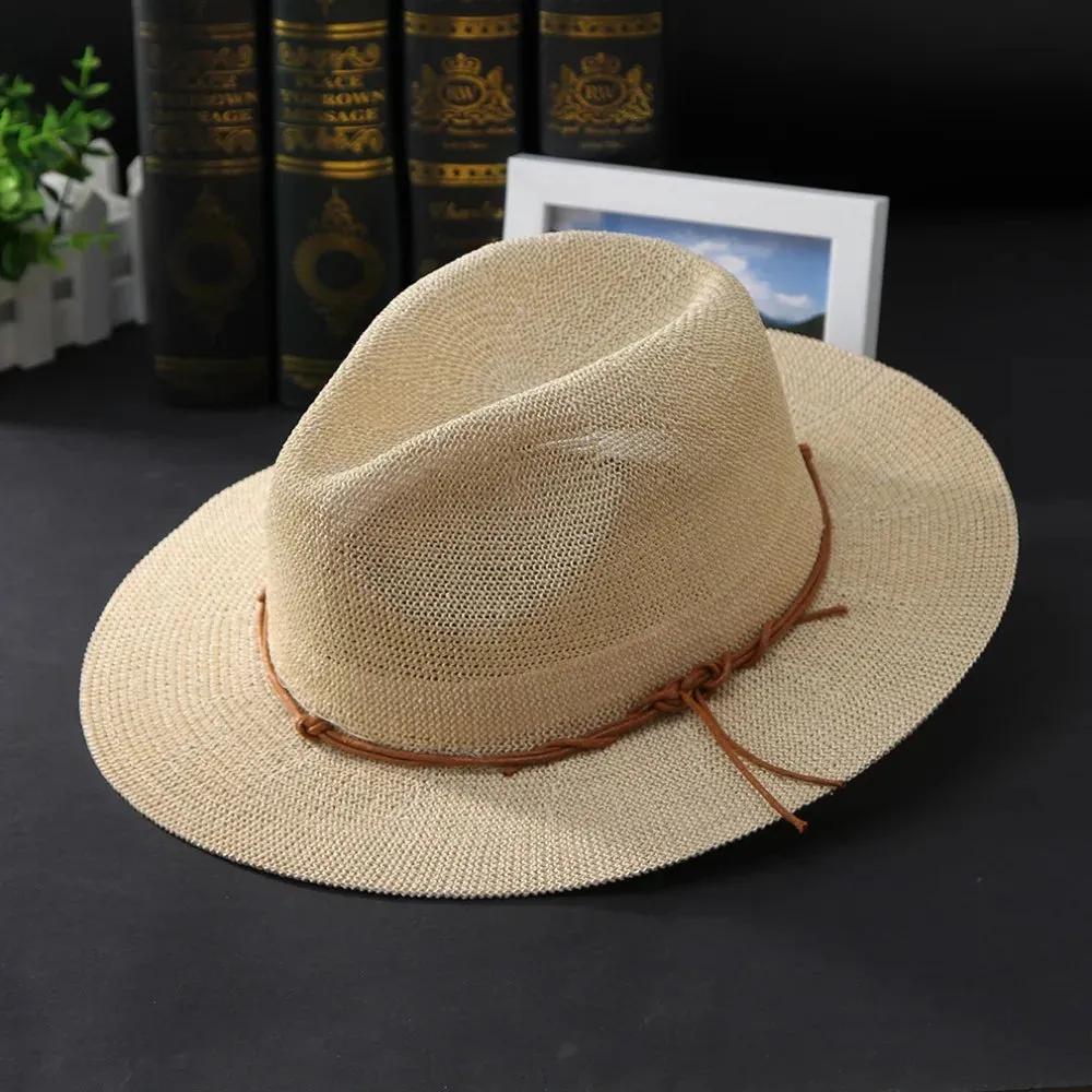 Hollow Out Panama Straw Hat