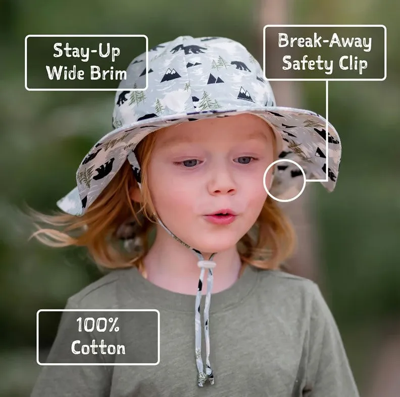 Jan&Jul - Blue Whale - Kids Cotton Floppy Hat