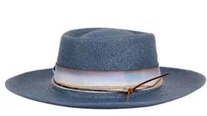 Jericho | Wide Brim Straw Pork Pie Hat