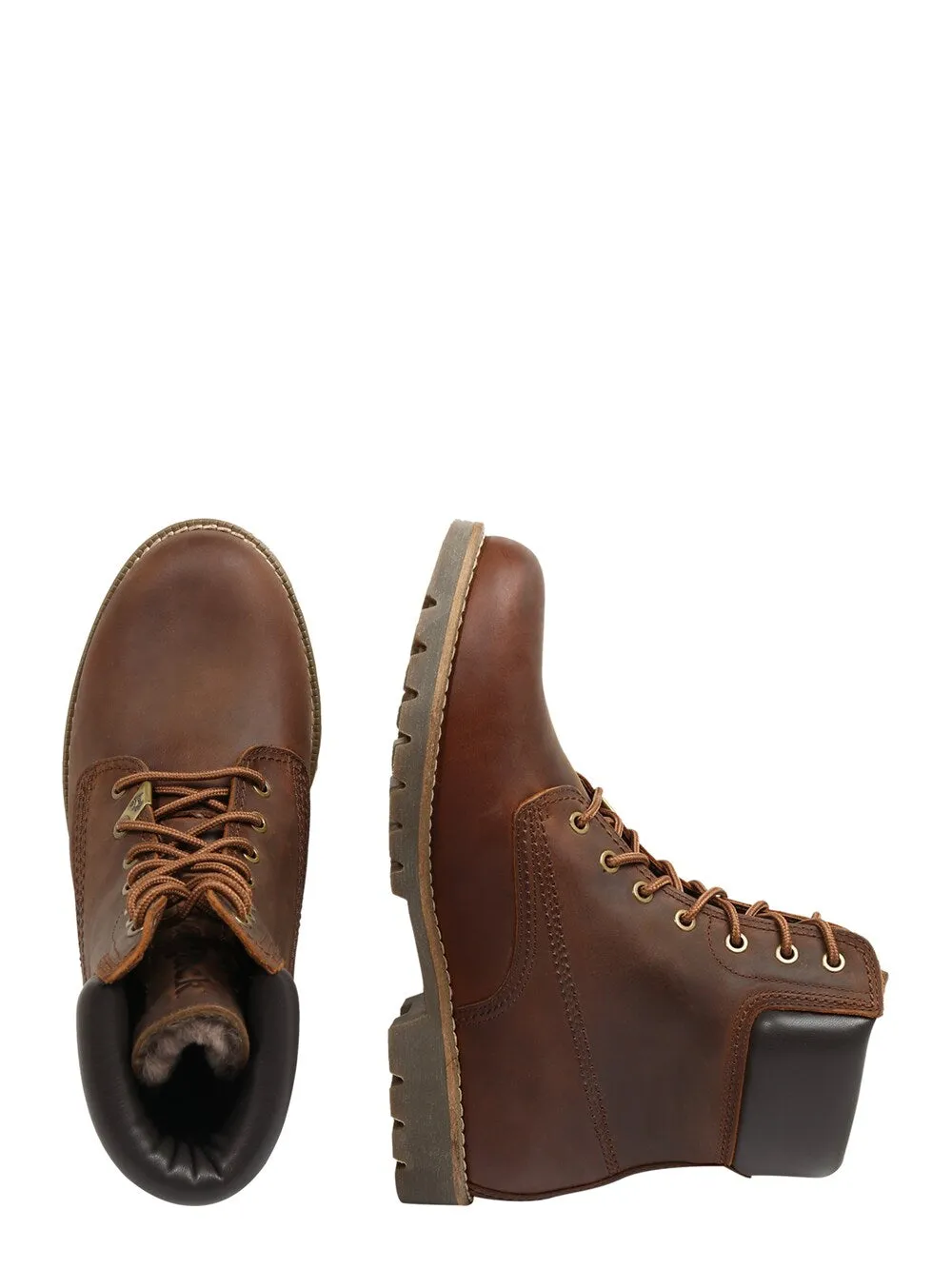 Lace-up boots PANAMA JACK Igloo, chestnut/dark brown