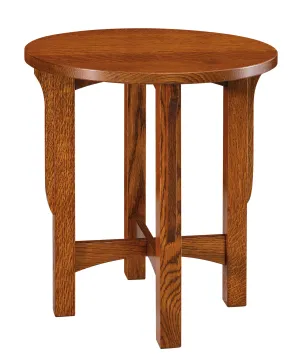 Landmark Mission Round Side Table