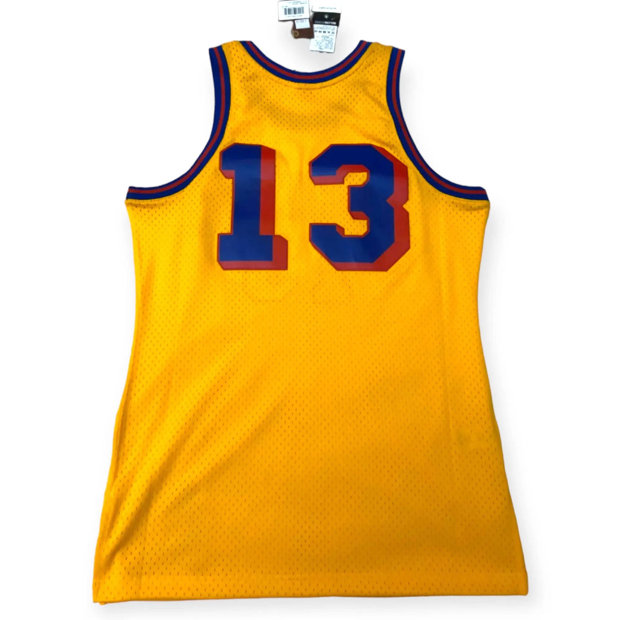 Mitchell&Ness Wilt Chamberlain Golden State Warriors 1962-1963 Hardwood Classic Swingman Jersey