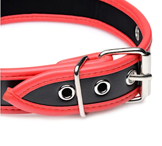 MS ''Scarlet Pet Collar'' with O-Ring