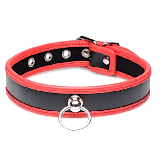 MS ''Scarlet Pet Collar'' with O-Ring