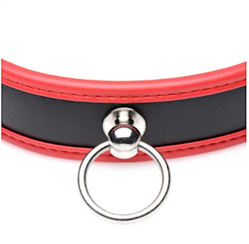 MS ''Scarlet Pet Collar'' with O-Ring