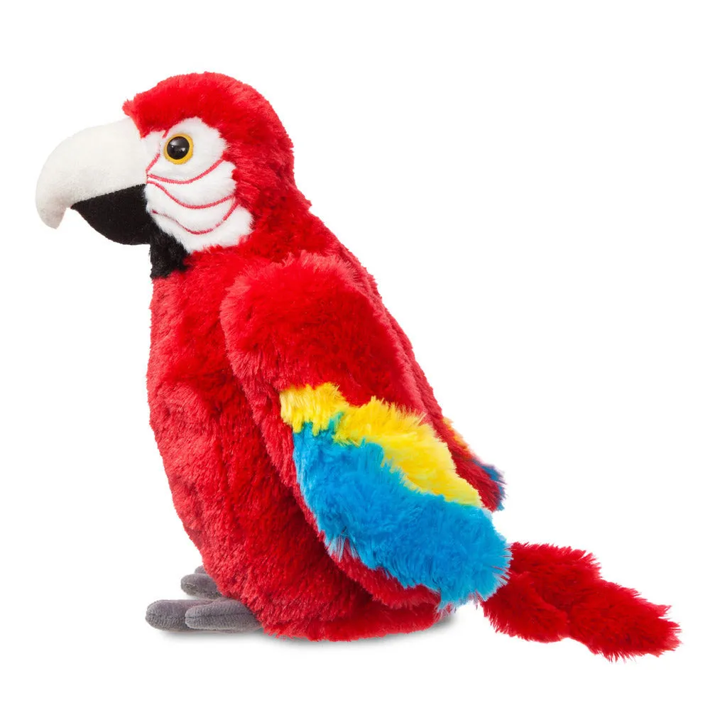 Muriel Scarlet Macaw Parrot Soft Toy