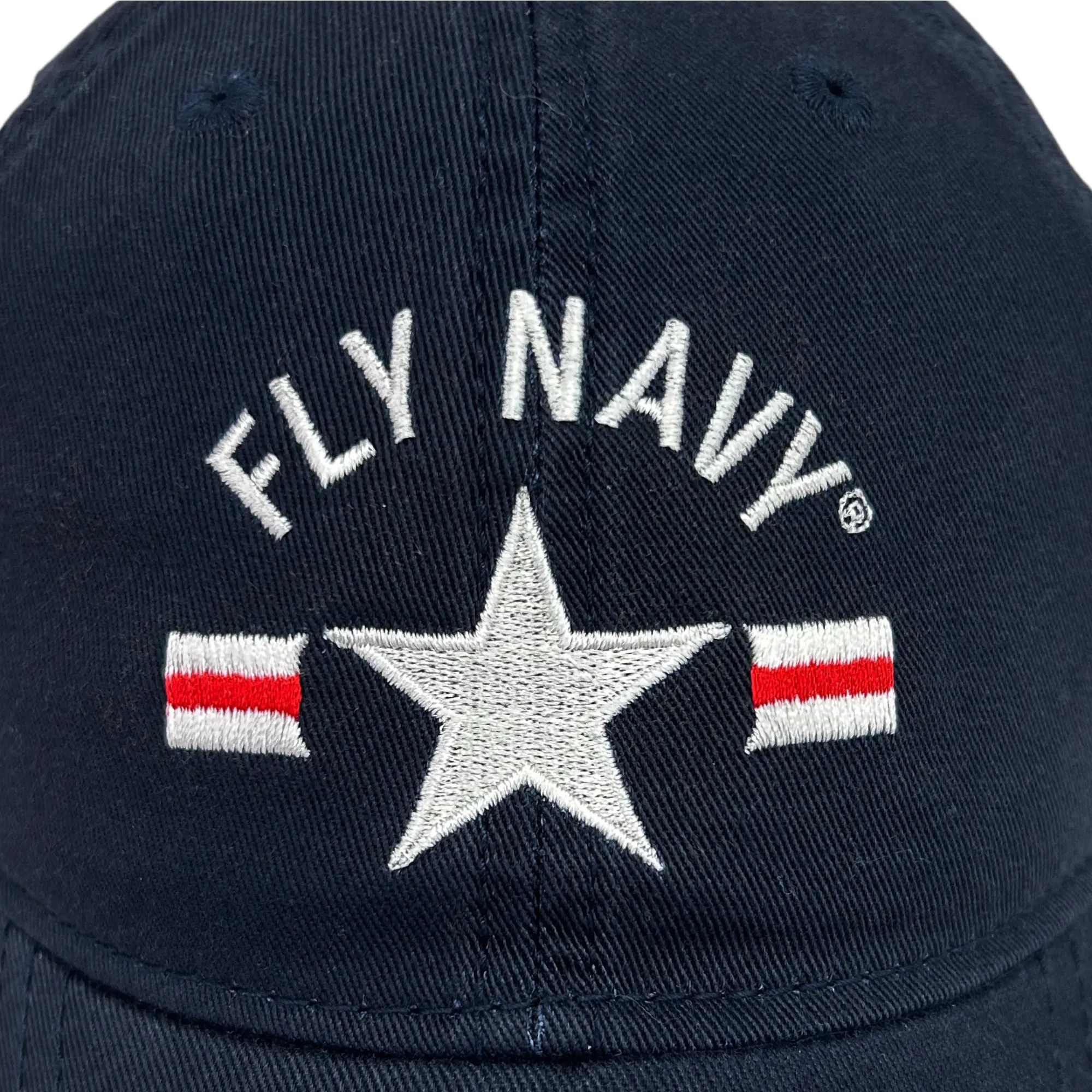 Navy Fly Navy Relaxed Twill Low Profile Hat (Navy)