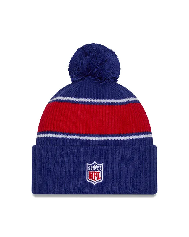 New Era Men's NFL Buffalo Bills Sideline 24 Sport Pom Knit Toque