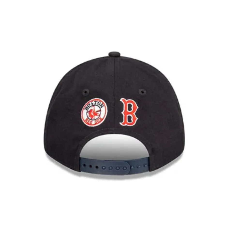 New Era Youth 9Forty Boston Redsox Double Logo Cap