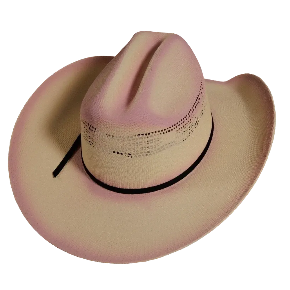 Open Road Rodeo Royalty Womens Straw Cowgirl Hat