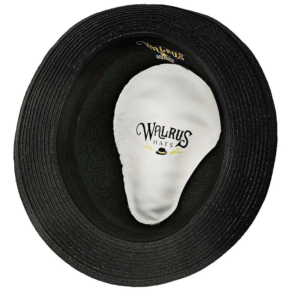 Peninsula - Walrus Hats Straw Fedora Hat w/ Band