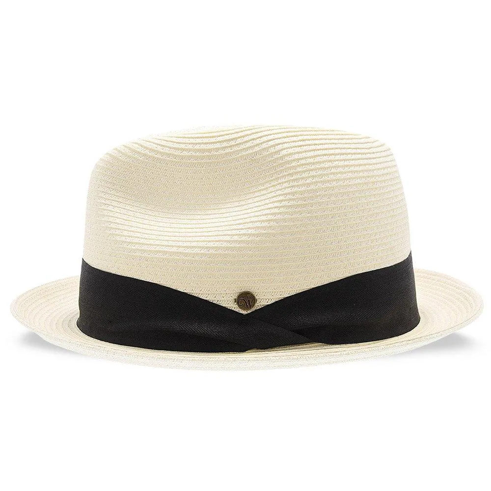 Peninsula - Walrus Hats Straw Fedora Hat w/ Band